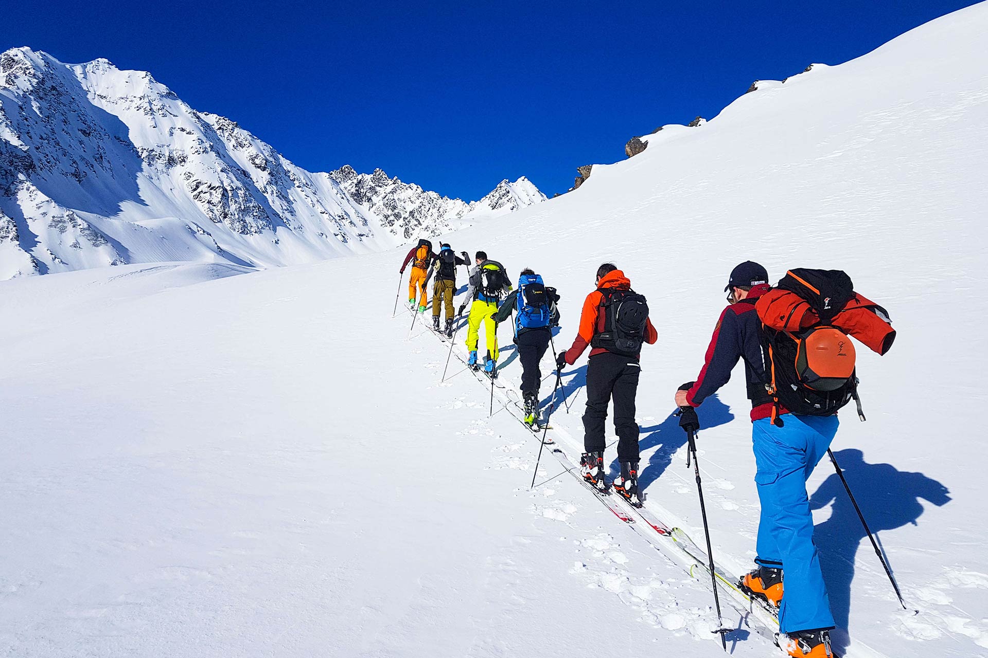 Tourskiën en spplitboarden in de Silvretta, Oostenrijk