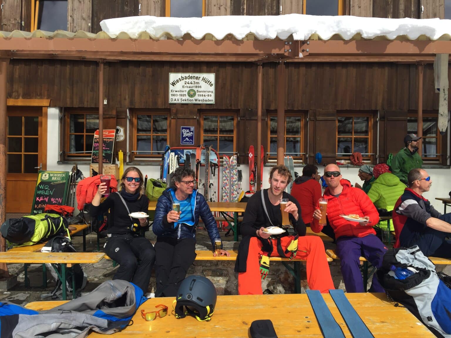 Tourskiën en spplitboarden in de Silvretta, Oostenrijk