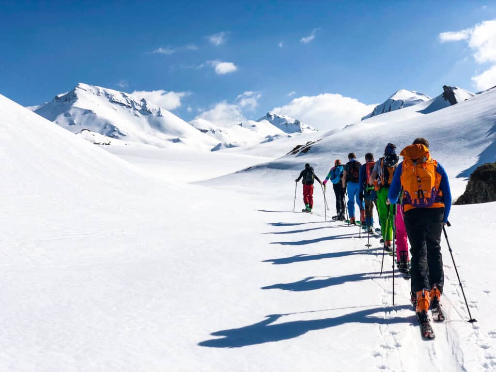 Epique tourski beklimming Oostenrijk