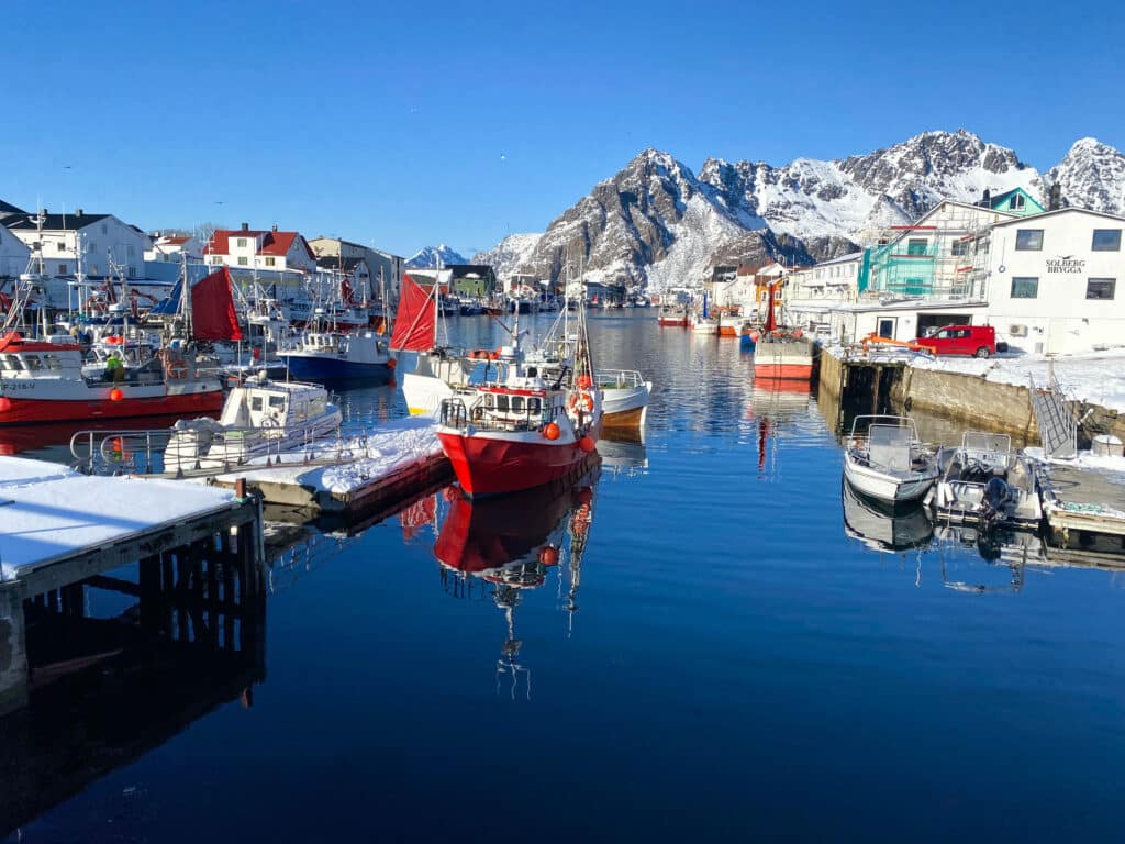 Tourskiën Lofoten Noorwegen