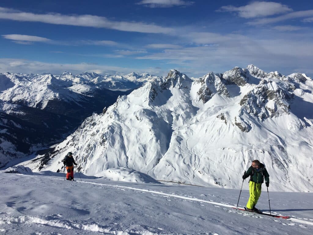 Tourskiën en spplitboarden in de Silvretta, Oostenrijk