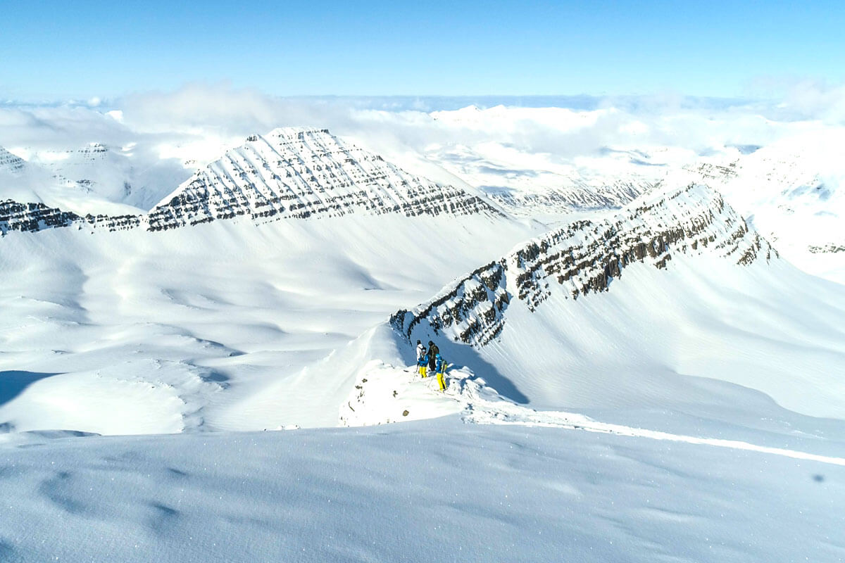 Heliskiën en boarden in IJsland - Viking Heliskiing