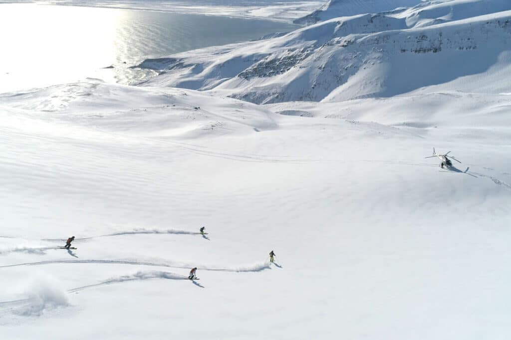 Heliskiën en boarden in IJsland - Viking Heliskiing