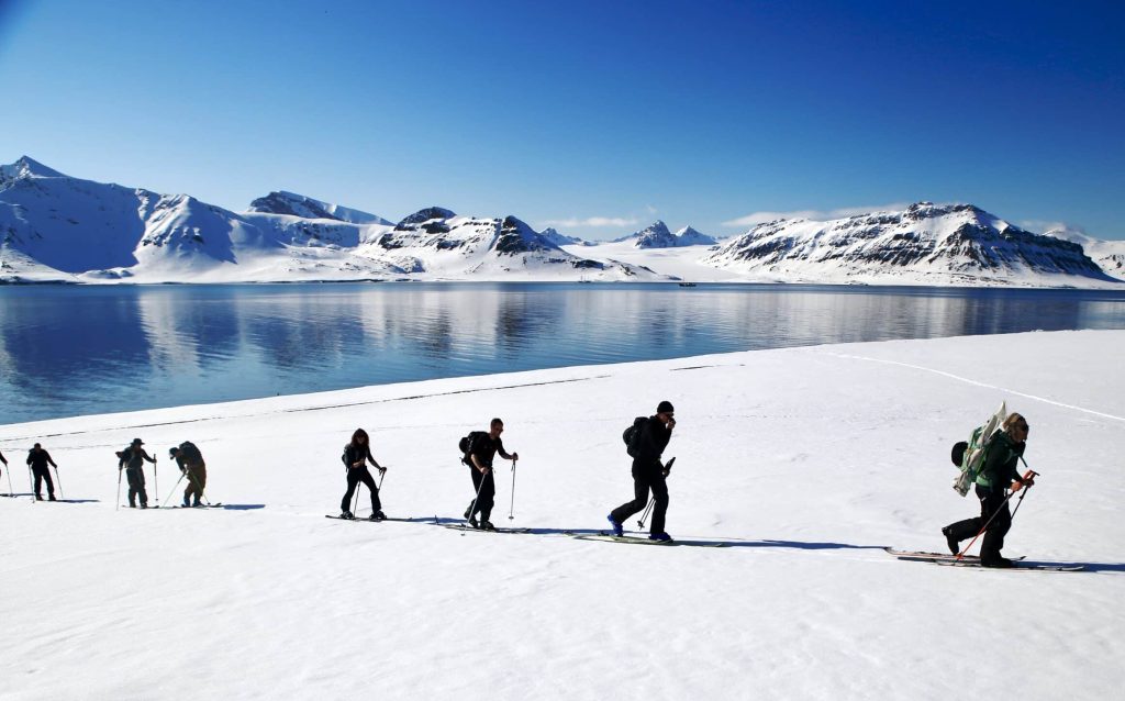 Epique Tourski en splitboard reis Spitsbergen