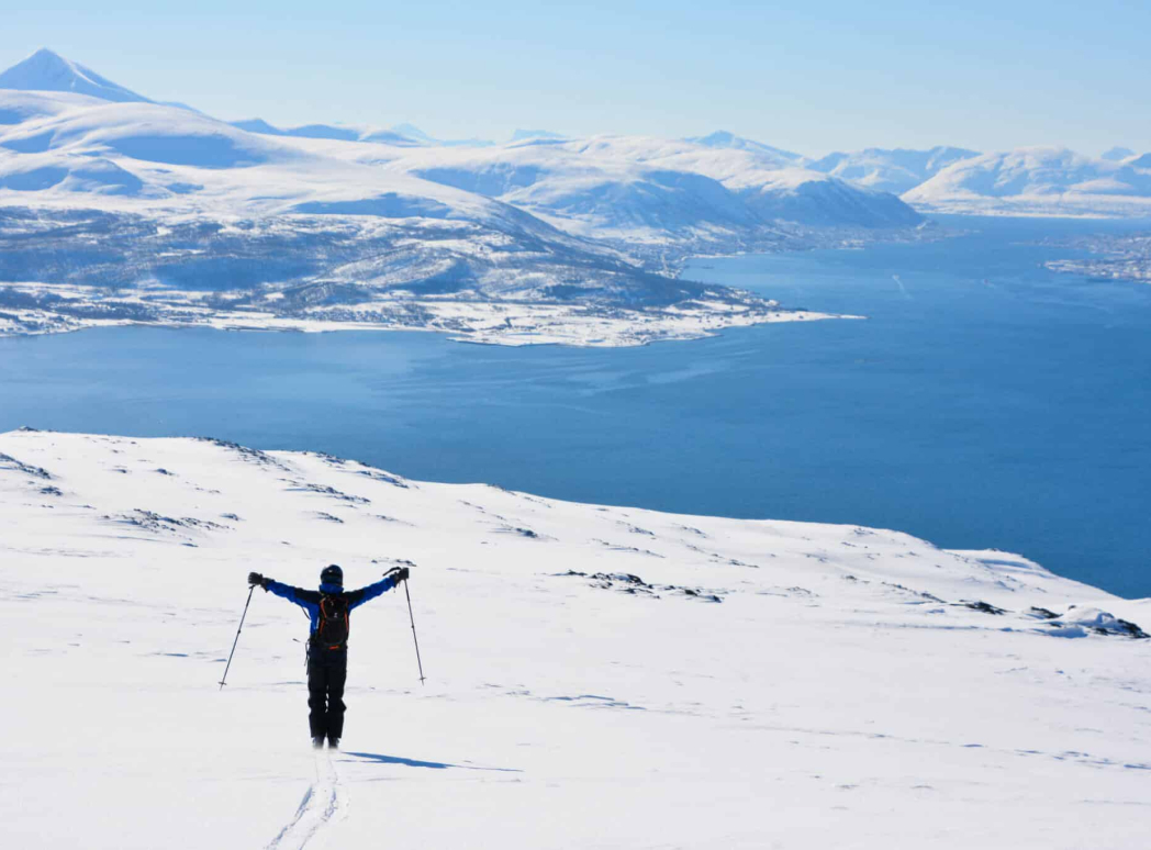 Noorwegen ski & sail vulkanen