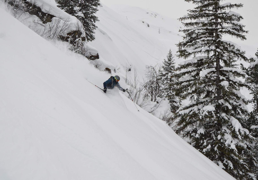 Ski Training kick-off in poedersneeuw